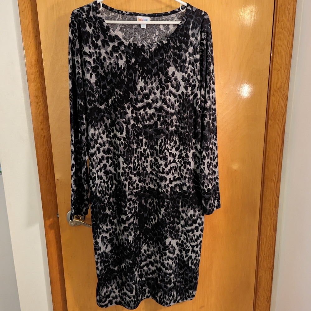 LuLaRoe leopard print Debbie